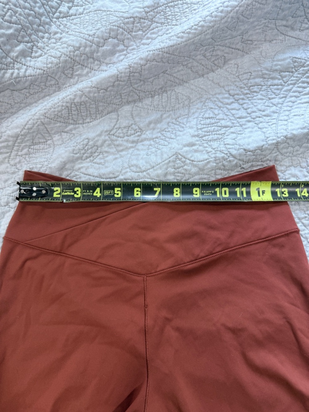 JoyLab Rust Colored Biker Shorts - Picture 4 of 5